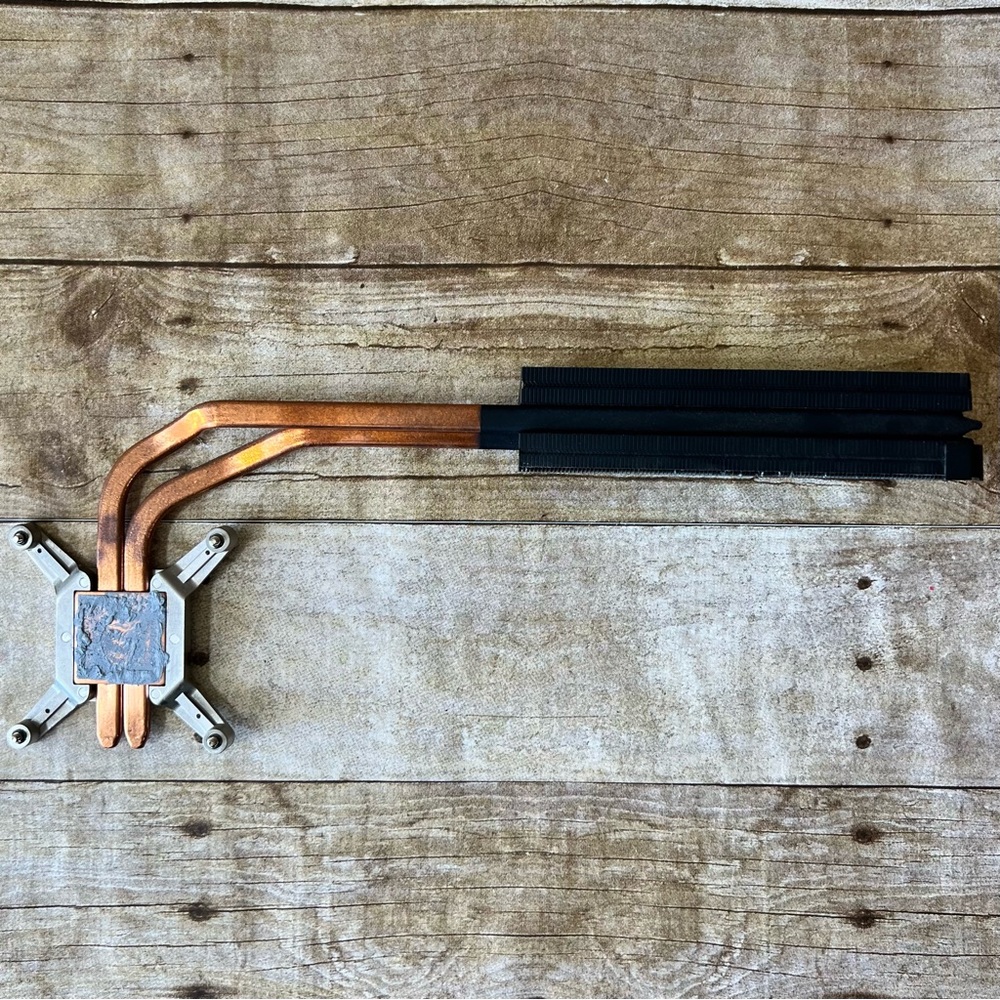 HP CPU Heatsink Dual Copper Heat Pipe Thermal Assembly 718863-002